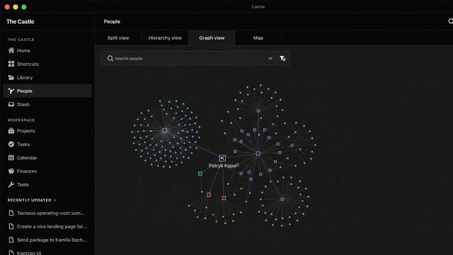 Kantzen UI design system interface